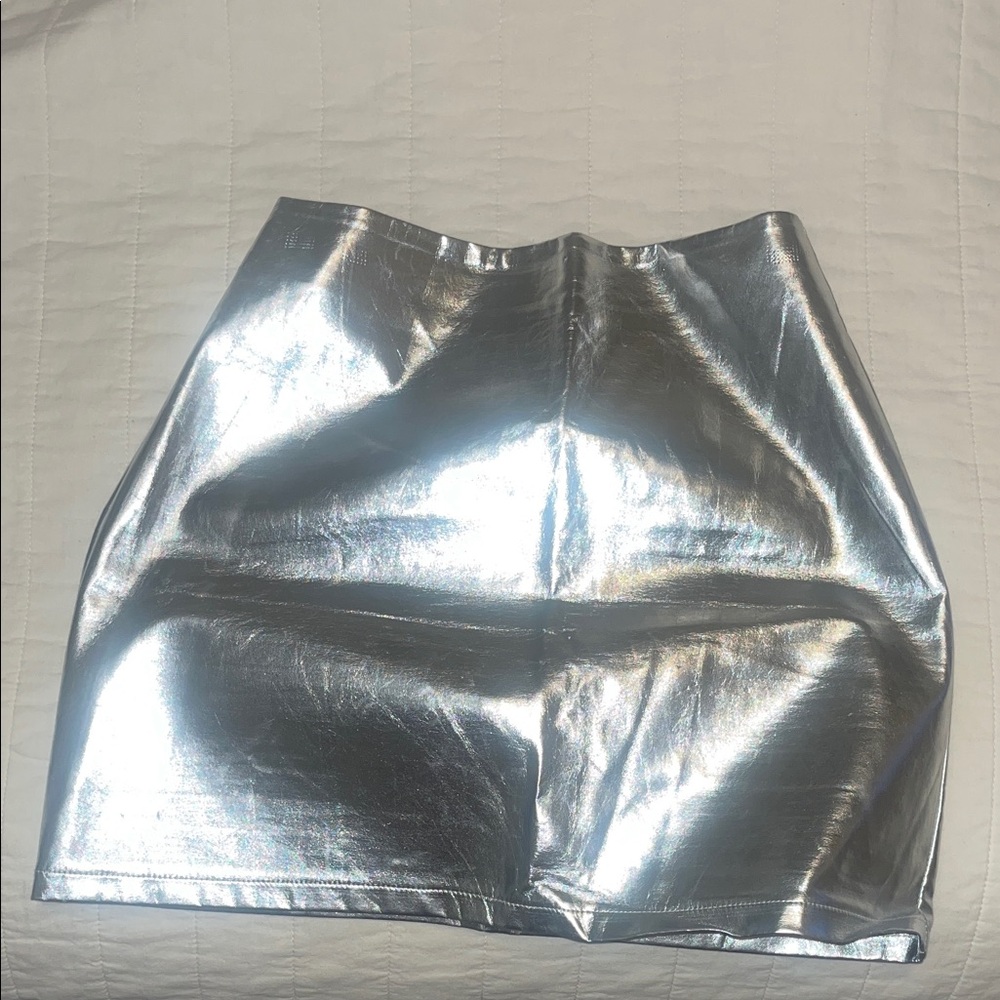 ALTRD STATE Metallic looking skirt